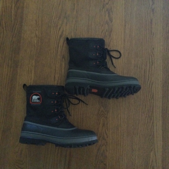 Sorel Black Men’s Waterproof Lace-Up Winter Boots main image 5